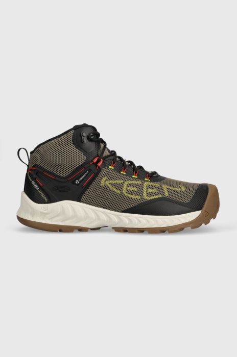 Черевики Keen Nxis Evo Mid чоловічі колір зелений Черевики Keen Nxis Evo Mid чоловічі колір зелений