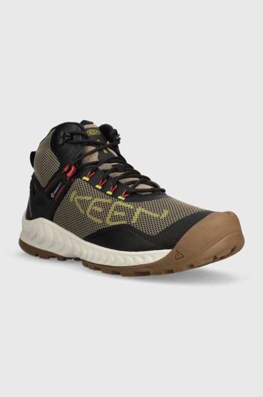 Черевики Keen Nxis Evo Mid чоловічі колір зелений фото 2