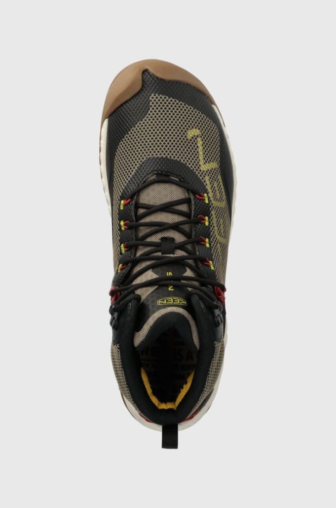 Черевики Keen Nxis Evo Mid чоловічі колір зелений фото 4