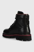 Шкіряні черевики Blauer RUSK чоловічі колір чорний F3RUSK01.LEA