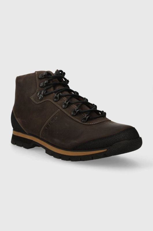 Шкіряні черевики Charles Footwear Carney чоловічі колір коричневий Carney.Hiker.Brown фото 2