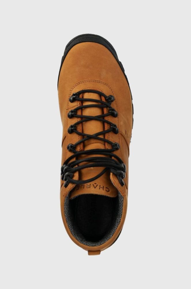 Замшеві кросівки Charles Footwear Carney чоловічі колір коричневий Carney.Hiker.Yellow фото 4