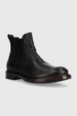 Шкіряні черевики Charles Footwear James чоловічі колір чорний James.Boots.Black Шкіряні черевики Charles Footwear James чоловічі колір чорний James.Boots.Black