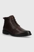 Шкіряні черевики Wojas чоловічі колір коричневий 2405072