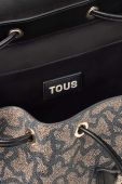 Рюкзак Tous жіночий колір чорний великий візерунок (3555610)