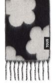 Шарф Tous жіночий колір чорний візерунок