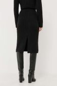 Спідниця Silvian Heach колір чорний midi олівець (3401777)
