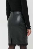 Спідниця Silvian Heach колір чорний midi олівець (3468502)