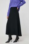 Спідниця Liviana Conti колір чорний midi розкльошена Спідниця Liviana Conti колір чорний midi розкльошена