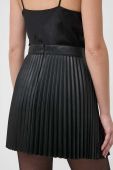 Спідниця Nissa колір чорний mini пряма