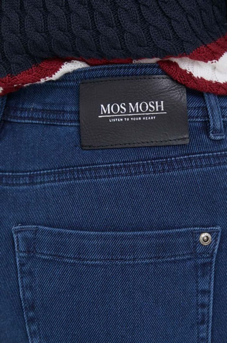Джинси Mos Mosh жіночі висока посадка колір блакитний (3539350)