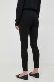 Штани Silvian Heach жіночі колір чорний облягаюче висока посадка (3658130)
