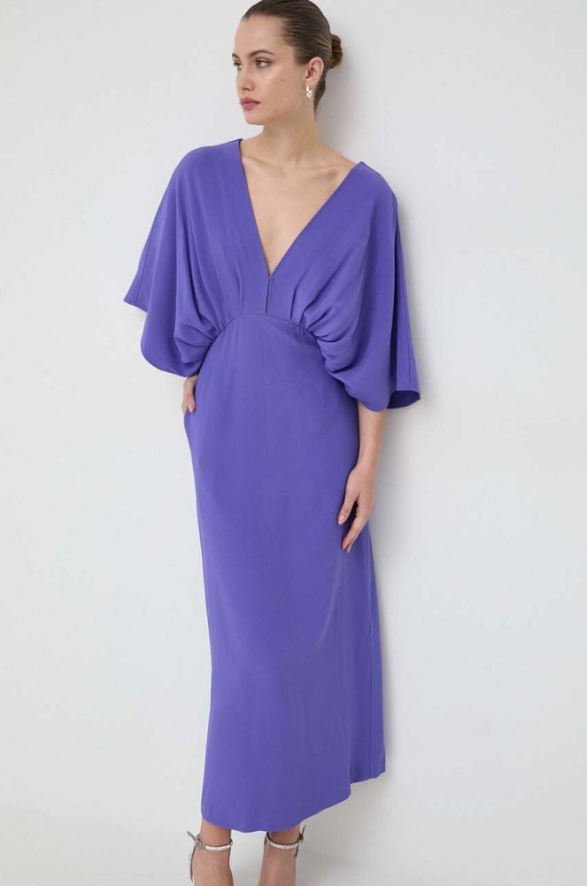 Сукня Liviana Conti колір фіолетовий maxi пряма