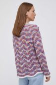 Светр з домішкою вовни Rich & Royal жіночий легкий колір барвистий (3389291)