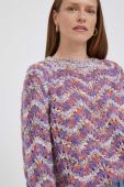 Светр з домішкою вовни Rich & Royal жіночий легкий колір барвистий (3389291)
