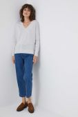 Светр Mos Mosh жіночий колір сірий легкий