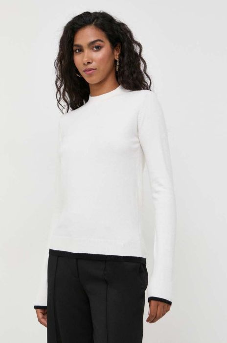 Светр Silvian Heach жіночий колір бежевий легкий півгольф (3530472)