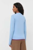 Светр Silvian Heach жіночий легкий півгольф колір блакитний (3530478)