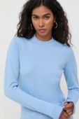 Светр Silvian Heach жіночий легкий півгольф колір блакитний (3530478)