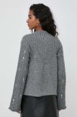 Светр з домішкою вовни Beatrice B жіночий колір сірий теплий
