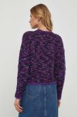 Светр з домішкою вовни Rich & Royal жіночий колір фіолетовий теплий