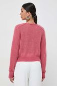 Светр з домішкою вовни Liviana Conti жіночий колір рожевий