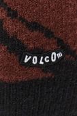 Светр з домішкою вовни Volcom чоловічий колір коричневий