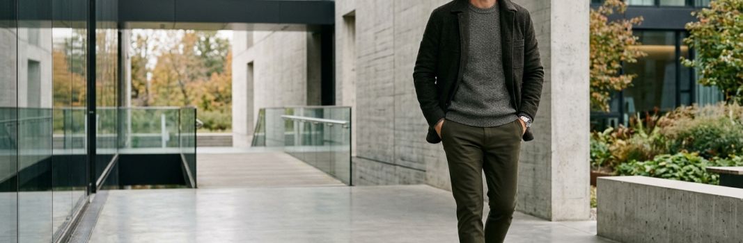 Мужская одежда casual и classic
