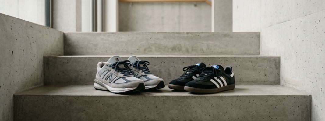 Кроссовки New Balance и Adidas